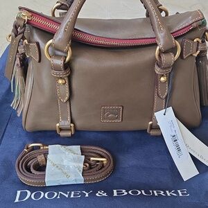 Dooney And Bourke Florentine Mini Satchel, Elephant